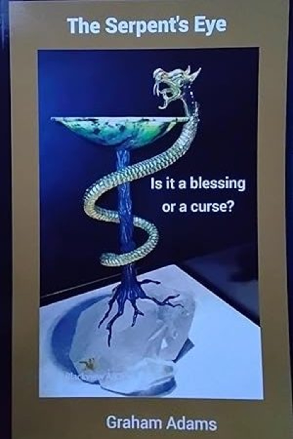 The Serpent's Eye book cover by Graham Adams - MyStic Series novel